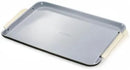Iconics Nonstick Ceramic Large Baking Sheet - 18" x 13" Black/Gold