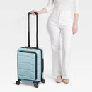 Hardside Carry-On Spinner Suitcase - Muddy Aqua