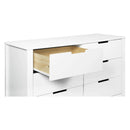Colby 6-Drawer Dresser - White