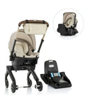DualRide Infant Car Seat Stroller Combo - Champagne