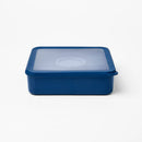 Large Snack Bento Food Storage Container - Navy Blue