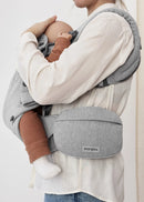 Pocket Pouch for Baby Carrier - Light Gray