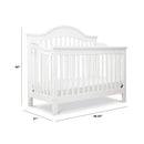 Jayden 4-in-1 Convertible Crib - White
