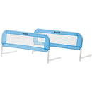 Lightweight Mesh Security Adjustable Bed Rail - Blue