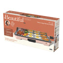 Beautiful XL Electric Griddle 12" x 22" - Non-Stick, Rose