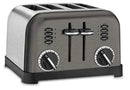 Cuisinart 4-Slice Classic Toaster - Black Stainless Steel