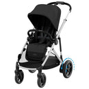 e-Gazelle S Electric Convertible Stroller - Moon Black