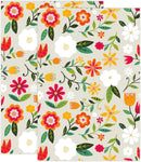 MU Kitchen 2pk Cotton Designer Retro Floral Kitchen Towels