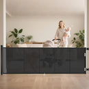 Retractable Baby Gate - Black