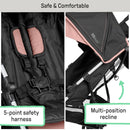 3D Mini Convenience Stroller - Pink