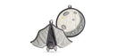 Oven Mitt and Moon Trivet Kitchen Set - Black/Gray