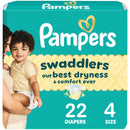 Disposable Baby Diapers - 22 Pack