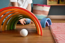 Wooden Rainbow Nesting Block Set