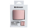 Tumbler Silicone Boot with Straw Cover - Pink Dust