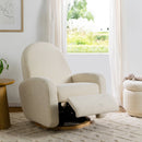 Nami Electronic USB Recliner Light Wood Base - Ivory Boucle