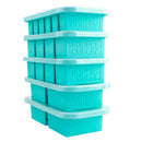 Silicone Freezer Storage Tray, 5-pack - Blue