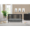 Heartland 4-in-1 Convertible Crib - Black