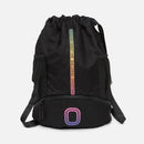 Cinch Sports Drawstring Bag - Thin Stripe Electric Gradient