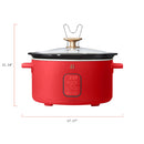 6 qt Programmable Slow Cooker - Tomato Red