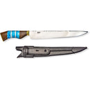 10-Inch Traditional Line Stainless Steel Knife with Wooden Handle and Case
