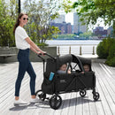 Evolve Stroller Wagon by Delta Children - Black