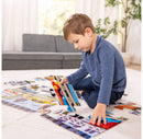 Traffic Jam Jumbo Floor Puzzle - 24 Pieces