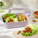 Bento Meal Prep Food Storage Container - Lavender