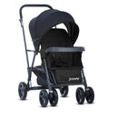 Caboose Graphite Sit Stand Double Stroller - Black