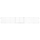192-Inch 8 Panel Double Door Super Wide 2-in-1 Configurable Metal Safety Gate
