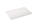 Cutting Board, Rectangular, 12" x 18" x 1/2", White