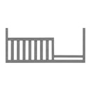 Toddler Bed Guard Rail - Dusk Gray
