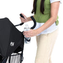 Smooth Stroll Convenience Stroller - Black