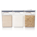 OXO Pop 6pc Bulk Airtight Food Storage Container Set: BPA-Free, Dishwasher-Safe, 4.4 Qt Capacity, Silicone & ABS Lid
