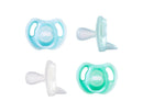 Ultra-Light Silicone Baby Pacifier 0-6m - 4 Pack