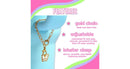 Handle Charms Flower: Zinc Alloy Cup Charm for Teen Drinkware Accessories, Hand Wash, 4.5" x 3"