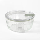 4-Cup Round Glass Food Storage Container