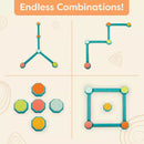 Sensory Balance Beams for Active Play Balance and Build Set