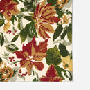 Floral Tablecloth 84"x60" - Machine Washable Cotton