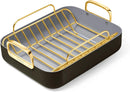 Roasting Pan with Rack - Black