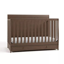 Asheville 4-in-1 Convertible Crib with Drawer - Hazelnut