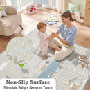 47x47inch Play Mat, Small Spaces Gray