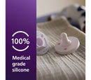 Soothie 3-18 Months - Pink - 4pk: Silicone, BPA-Free