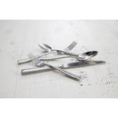 Tableware Solutions 20pc Lucca Faceted Stainless Steel Flatware Set