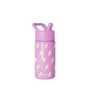Summit Water Bottle with Straw Lid - Purple