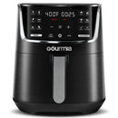 4-Quart Digital Air Fryer With 12 One-Touch Presets - Black