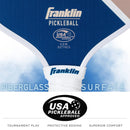 Pickleball Paddle Set - Blue/Tan
