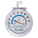 Refrigerator & Freezer Thermometer - Stainless Steel
