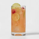 16.8 fl oz 4pk Glass Telford Tall Tumblers - Threshold™: Dishwasher-Safe Blown Glass Drinkware for Cold Beverages