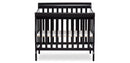 Convertible 4-in-1 Mini Crib - Black