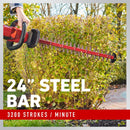 Toro 60V Max 24" Hedge Trimmer with 2.5Ah Battery (51840)